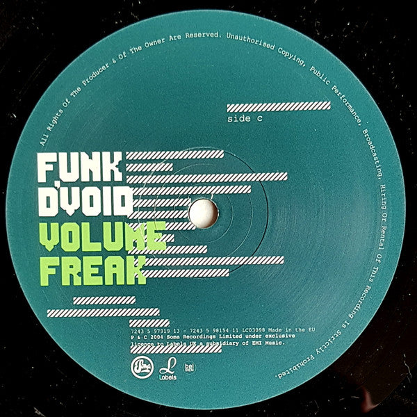 Funk D'Void : Volume Freak (2xLP, Album)
