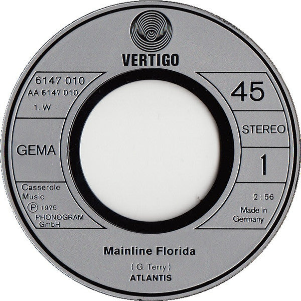 Atlantis (12) : Mainline Florida (7")