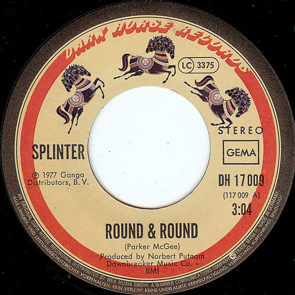 Splinter (2) : Round And Round (7", Single)