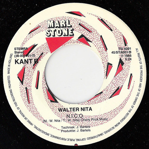 Walter Nita : Mad Man's Discotheque (7", Single)