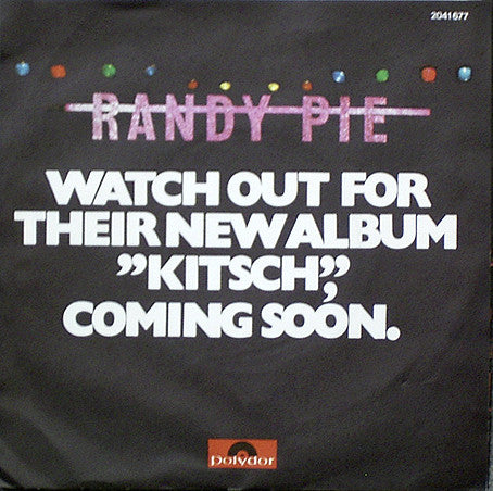 Randy Pie : I Am The Joker (7", Single)