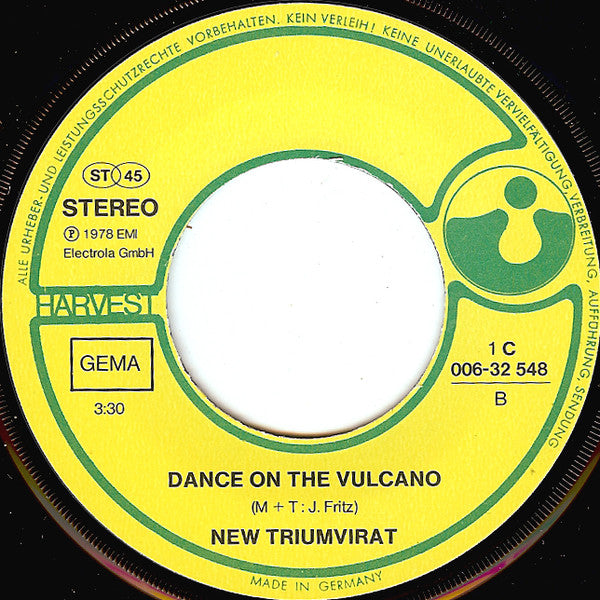 Triumvirat : The Hymn (7", Single)