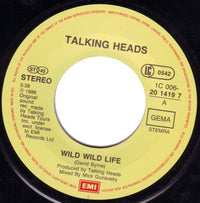 Talking Heads : Wild Wild Life (7", Single)