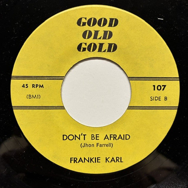 The Impressions / Frankie Karl : I'm So Proud / Don't Be Afraid (7", Single, RE)