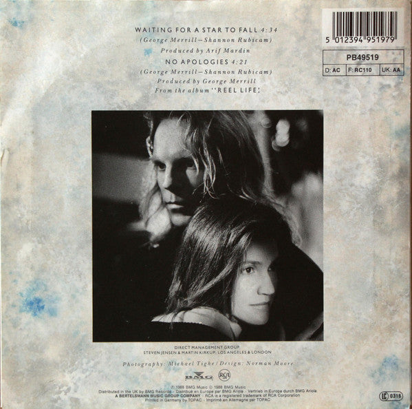 Boy Meets Girl : Waiting For A Star To Fall (7", Single)