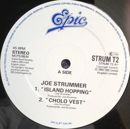 Joe Strummer : Island Hopping (12", Single)