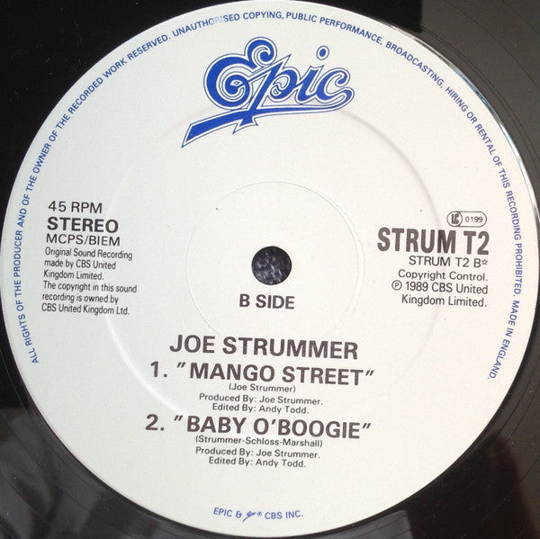Joe Strummer : Island Hopping (12", Single)