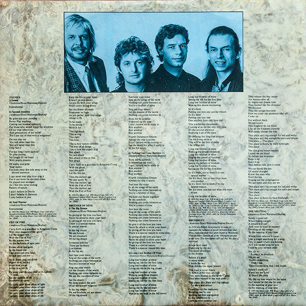Anderson Bruford Wakeman Howe : Anderson Bruford Wakeman Howe (LP, Album)