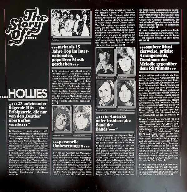 The Hollies : The Story Of The Hollies (2xLP, Comp)