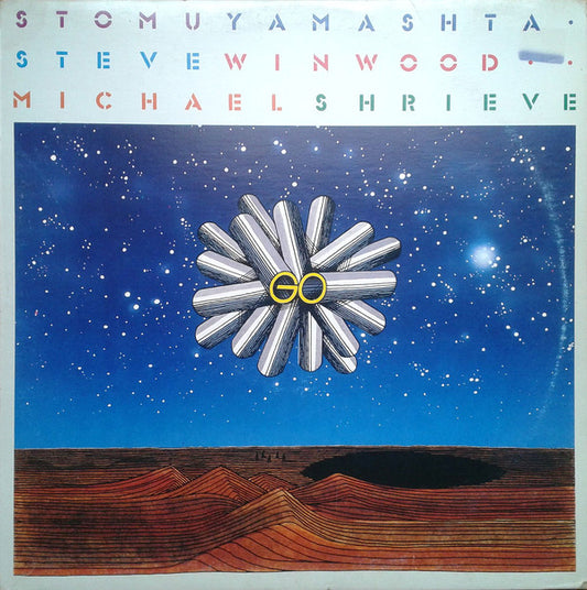 Stomu Yamashta* / Steve Winwood / Michael Shrieve : Go (LP, Album)