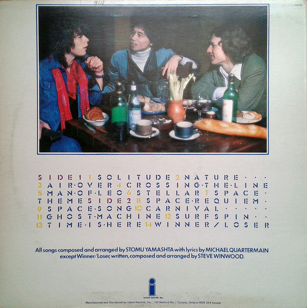 Stomu Yamash'ta / Steve Winwood / Michael Shrieve : Go (LP, Album)