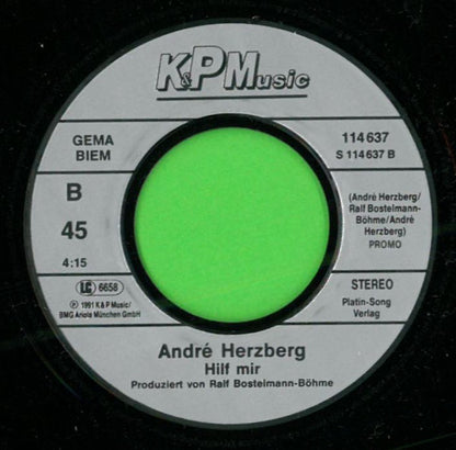 André Herzberg : Hilf Mir (7", Promo)