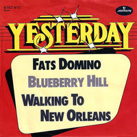 Fats Domino : Blueberry Hill / Walking To New Orleans (7", Single)