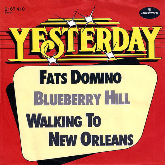 Fats Domino : Blueberry Hill / Walking To New Orleans (7", Single)