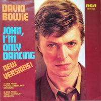 David Bowie : John I'm Only Dancing (New Versions!) (7", Single)