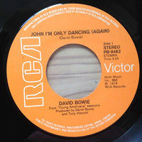 David Bowie : John I'm Only Dancing (New Versions!) (7", Single)