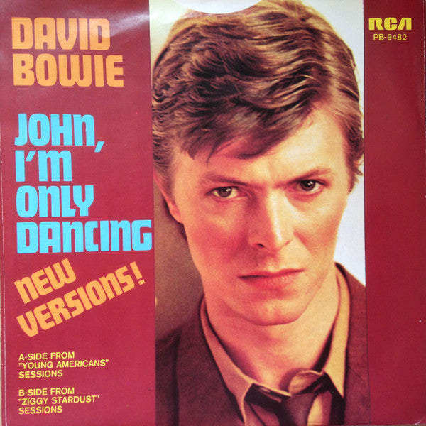 David Bowie : John I'm Only Dancing (New Versions!) (7", Single)