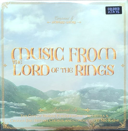 The City Of Prague Philharmonic Orchestra, Crouch End Festival Chorus : Music From The Lord Of The Rings Trilogy (3xLP, Album, RE, Bro)