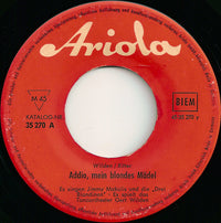 Jimmy Makulis : Gitarren Klingen Leise Durch Die Nacht / Addio, Mein Blondes Mädel (7", Single, Mono)
