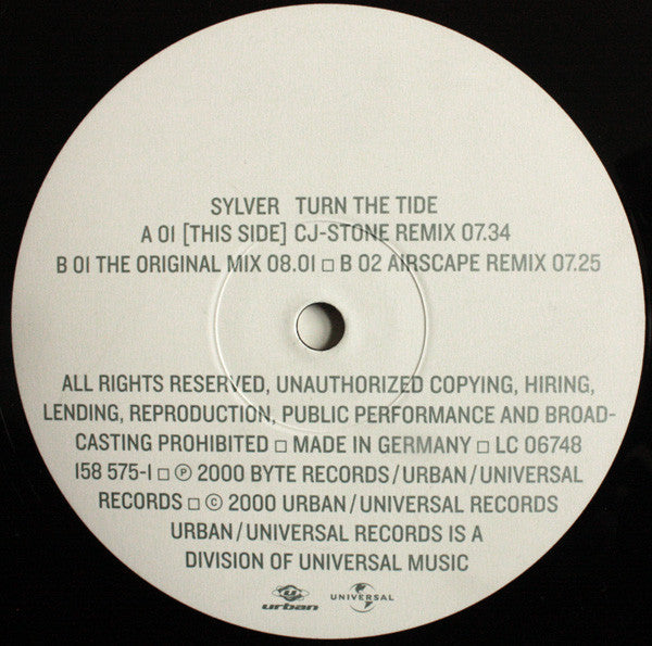 Sylver : Turn The Tide (12")