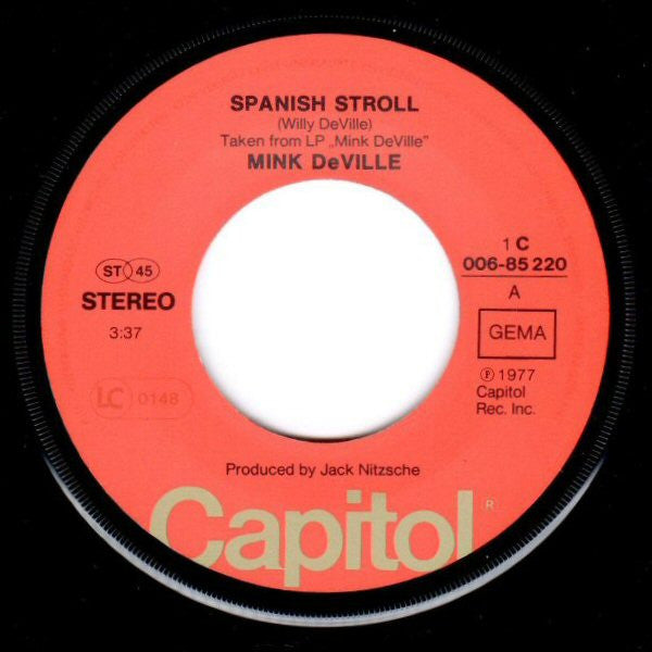 Mink DeVille : Spanish Stroll (7", Single)
