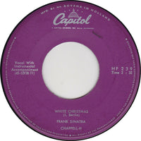 Frank Sinatra : White Christmas / The Christmas Waltz (7", Single, Mono)