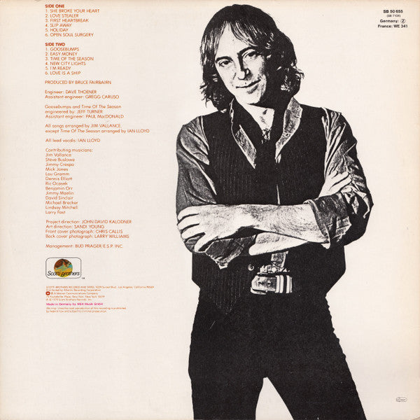 Ian Lloyd : Goose Bumps (LP, Album)