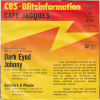 Café Jacques : Dark Eyed Johnny (7", Single, Promo)