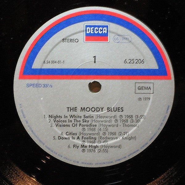 The Moody Blues : Die Weisse Serie (LP, Comp)