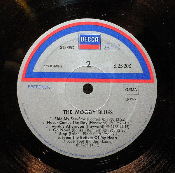 The Moody Blues : Die Weisse Serie (LP, Comp)