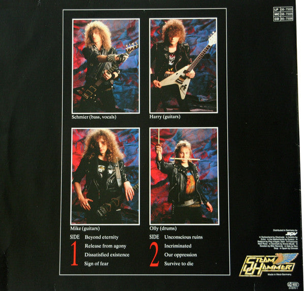 Destruction : Release From Agony (LP, Album)