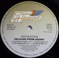 Destruction : Release From Agony (LP, Album)