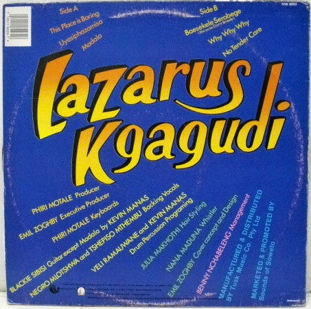 Lazarus Kgagudi : Lazarus Kgagudi (LP)