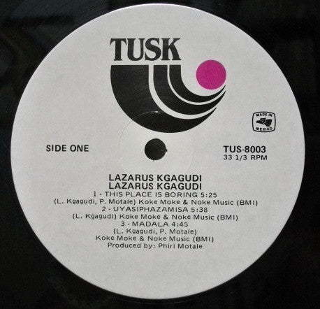 Lazarus Kgagudi : Lazarus Kgagudi (LP)