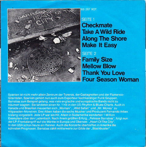 Barrabas : Checkmate (7", Single)