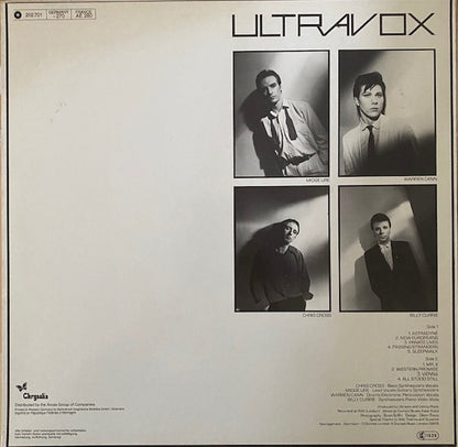 Ultravox : Vienna (LP, Album, RP)