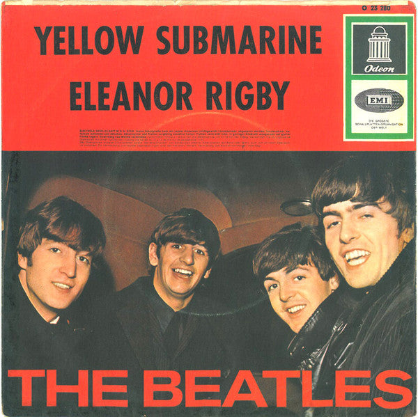 The Beatles : Yellow Submarine / Eleanor Rigby (7", Single)