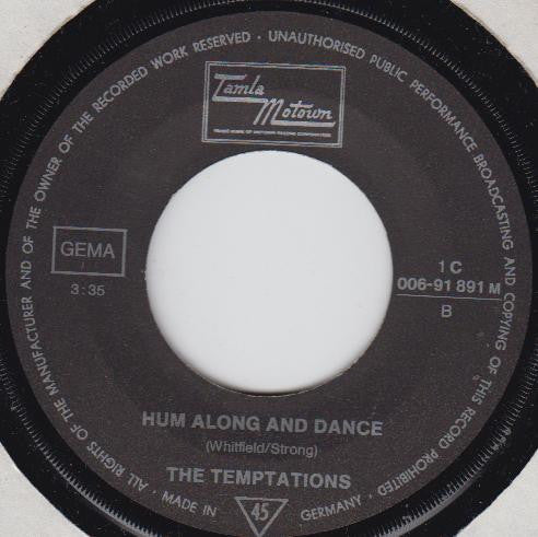 The Temptations : Ungenza Za Ulimwengu (Unite The World) (7", Single)