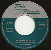 The Supremes : The Happening / All I Know About You (7", Single)
