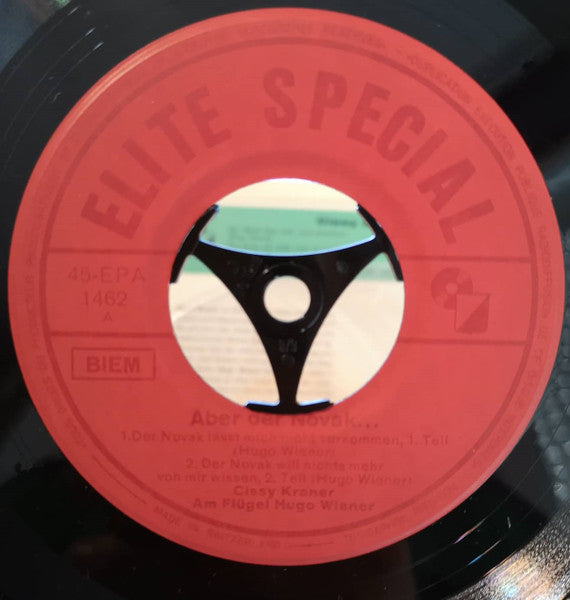 Cissy Kraner : Aber Der Novak... (7", Red)
