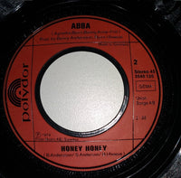 ABBA : Honey Honey / Ring Ring (7", Single, B&W)