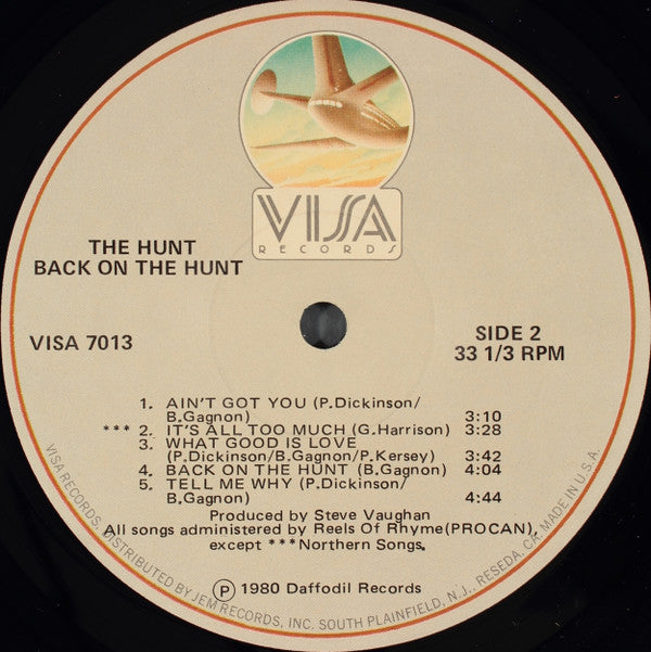 The Hunt (2) : Back On The Hunt (LP, Album)