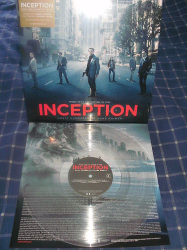 Hans Zimmer : Inception (Music From The Motion Picture) (LP, Album, Cle)