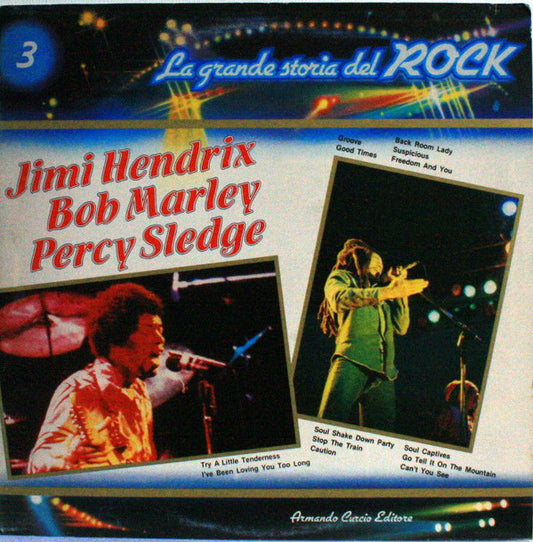 Jimi Hendrix / Bob Marley / Percy Sledge : Jimi Hendrix / Bob Marley / Percy Sledge (LP, Comp)