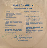 Heeresmusikkorps 4 Leitung: Hauptmann Hermann Schwander : Märsche III (7", EP, Mono)