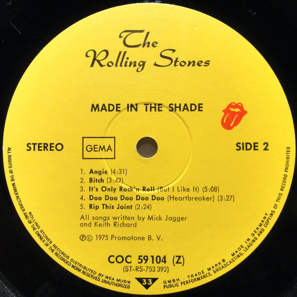 Rolling Stones* : Made In The Shade (LP, Comp)