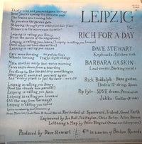 Dave Stewart & Barbara Gaskin : Leipzig (12", Maxi)