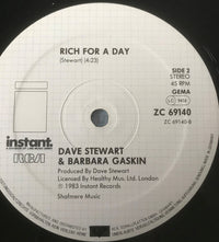 Dave Stewart & Barbara Gaskin : Leipzig (12", Maxi)