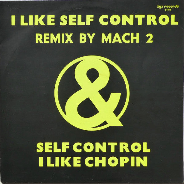 Mach 2 (2) : I Like Self Control (12")