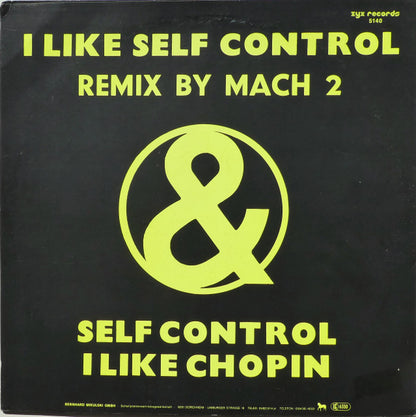 Mach 2 (2) : I Like Self Control (12")